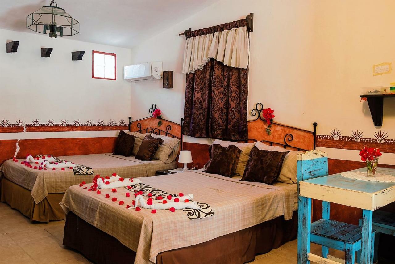 Antigua Lodge, 70 M From Sandy Beach El Cuyo Zewnętrze zdjęcie